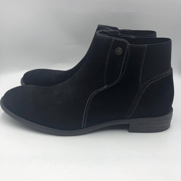 RW by Robert Wayne Men's Black Slip On Chukka Boots 8.5D Faux Suede - Picture 7 of 14